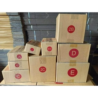 (100ใบ) กล่องไปรษณีย์ ฝาชน พิมพ์จ่าหน้า กล่องพัสดุ กล่องกระดาษ เบอร์ sx ไม่พิมพ์,00 ไม่พิมพ์,00พิมพ์,0พิมพ์,0+4
