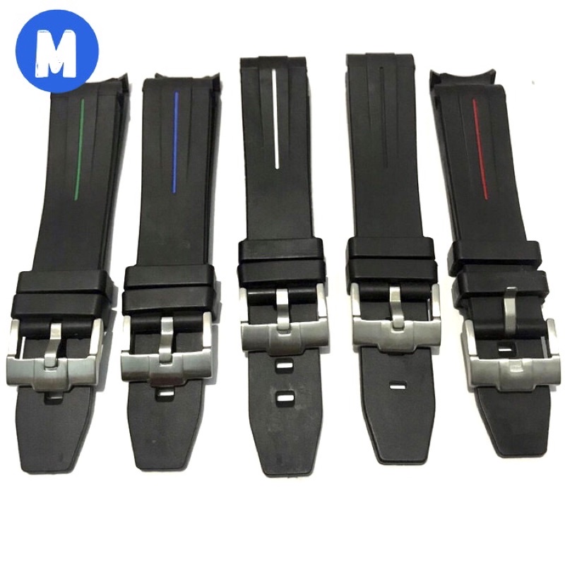 Rolex RUBBER B MINI WATCH STRAP พร้อมยางคุณภาพ