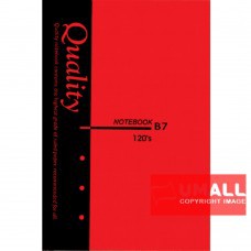 UNI QUALITY NOTE BOOK B5 120S (S-NB7733) 2 สําหรับ