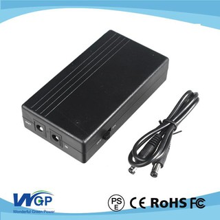 Mini-UPS 12V2A Unterrupted Power Supply แบตสำรองไฟสำหรับ Router, เครื่องสแกนใบ สแกนลายนิ้วมือ ทาบบัตร