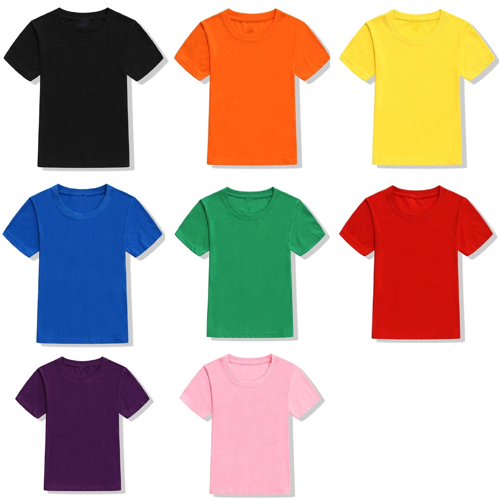 เสื้อยืดคอกลม แขนสั้น ลายการ์ตูน SONIC สีพื้น สําหรับเด็กผู้ชาย และเด็กผู้หญิง