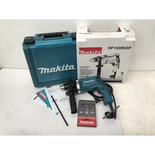 Makita สว่านกระแทก 5/8" HP1630 710W  M-THAI