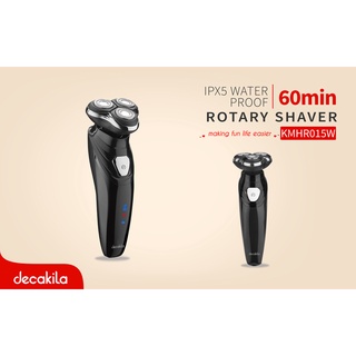 decakila เครื่องโกนหนวดแบตเตอรี่  Rotary Shaver - Rotary Shavers - รุ่น KMHR015W