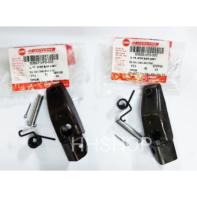 SYM VF3I ด้านหน้า STEP BAR ASSY PEMIJAK KAKI DEPAN 50626-VF3-000 50627-VF3-000 *
