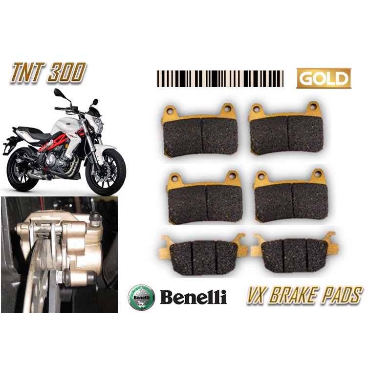 BENELLI DAYTONA VX ผ้าเบรก TNT 300 คุณภาพทอง