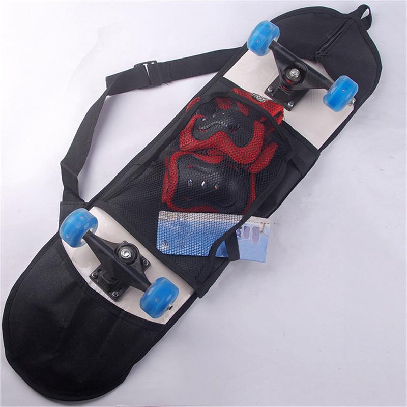 สเก็ตบอร์ดกระเป๋าเป้สะพายหลัง Board Skate Cruiser Board Carry Travel Outdoor Sport Pouch [YU]