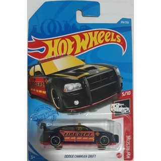 Hot Wheels HW Rescue No.216 Dodge Charger Drift