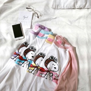 เสื้อoversize ลาย snoopy