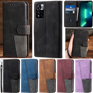 เคสโทรศัพท์มือถือหนัง Pu นิ่ม ฝาพับ พร้อมช่องใส่บัตร หรูหรา สําหรับ Xiaomi 11 Lite 11T 10T POCO F3 M3 Redmi Note 10 Pro Max 10s 10T 5G