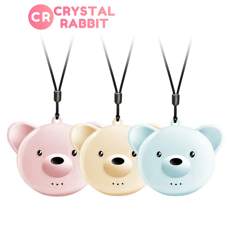 CRYSTAL RABBIT เครื่องฟอกอากาศ เครื่องฟ อกอากาศพกพา PM2.5 Air Purifierพกพาห้อยคอ แบบห้อยคอ สร้อยคอ แฟชั่น ป สร้อยฟอกอากาศ สำหรับเด็ก รื่องฟอกอากาศแบบพกพา