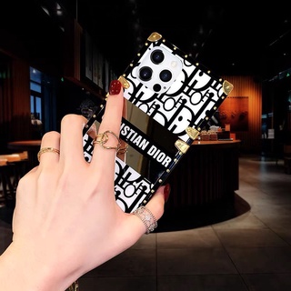 เคสโทรศัพท์มือถือ ทรงสี่เหลี่ยม กันกระแทก ลายตัวอักษร D สําหรับ Vivo Y21S Y20i Y17 Y15S Y15A Y12S Y11 Y19 Y50 Y30 Y52S Y72 5G Y51 2020 Y31 2021 Y31S Y55S