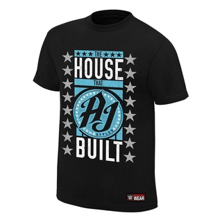 ↂ◊Wwe Aj Styles The House That Aj Styles Built T-Shirt O Neck Men Tshirt Tee Black