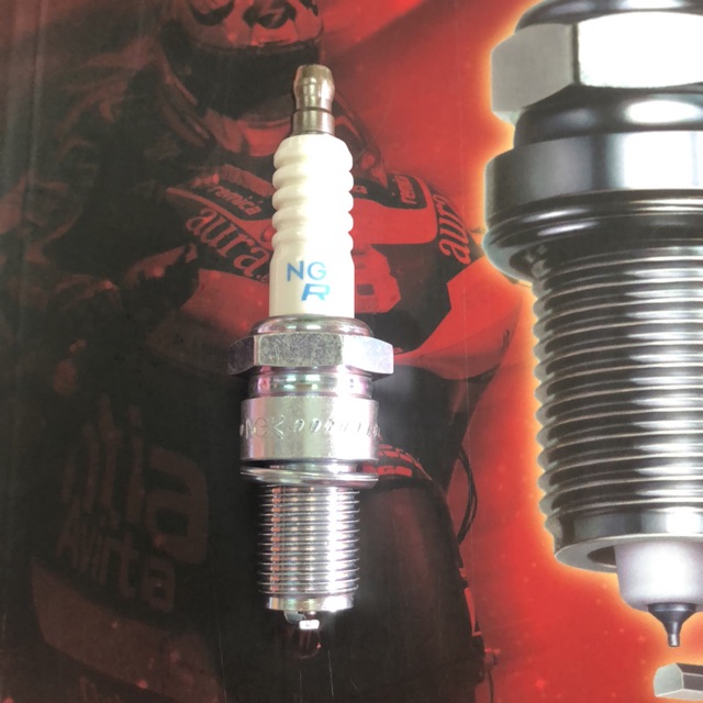 หัวเทียน NGK BR7ES/ใช้เดียวกัน DR7ES- สําหรับ NSR250 CRM250 CR250 KDX250 KX TZM TZR TDR RGV RMX รถจักรยานยนต์ ATV