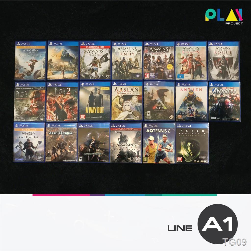 ❀◄เกม PS4 มือสอง กว่า 100 เกม (รายชื่อตัวอักษร A1 ) [มือสอง] [มือ2] [เกม Playstation]