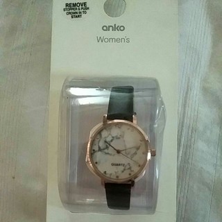 นาฬิกาข้อมือ สายสีดำ แบรนด์ anko  (woman’s watch)  NZ, AU