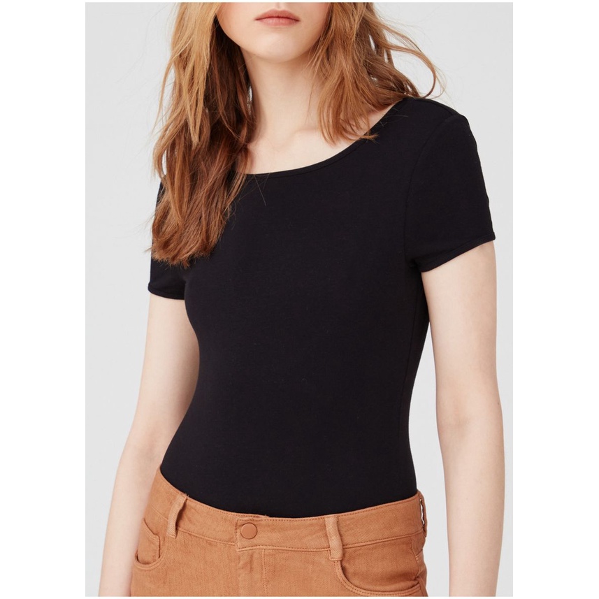 เสื้อผ้าผู้หญิง - OVS บอดี้สูทแขนสั้นคอลึก - 548234 - อาโกเกโอ