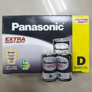 ถ่าน Panasonic Neo D พานาโซนิค ขายส่งยกกล่อง 24 ก้อน แท้ 100%