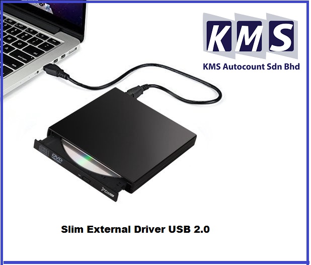 Slim ภายนอกไดร์เวอร์ USB 2.0 Optical Driver CD/DVD Player สําหรับแล็ปท็อปพีซี fujitsu