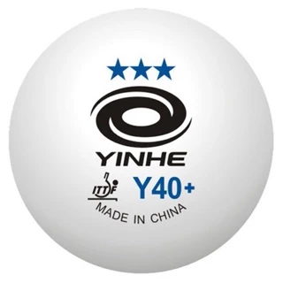 ลูกปิงปอง Yinhe 3 Stars 40+ ABS (ITTF) (ราคา/6 ลูก)