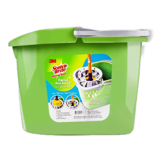 Scotch-Brite® สก๊อตช์-ไบรต์® ถังบิดม็อบ Twist Mop Bucket Green