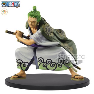 🇯🇵 โมเดล วันพีช ฟิกเกอร์ โมเดลวันพีช โซโลวันพีช One Piece King of Artist The Rorona Zoro in Wano Country Roronoa Zoro