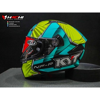 KYT NFR - Xavi Fores 2021 Replica Original Matt Yellow/Green