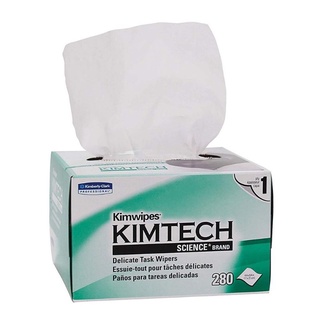 กระดาษเช็ดเลนส์ KIMTECH SCIENCE KIMWIPES (280แผ่น/กล่อง) 34120