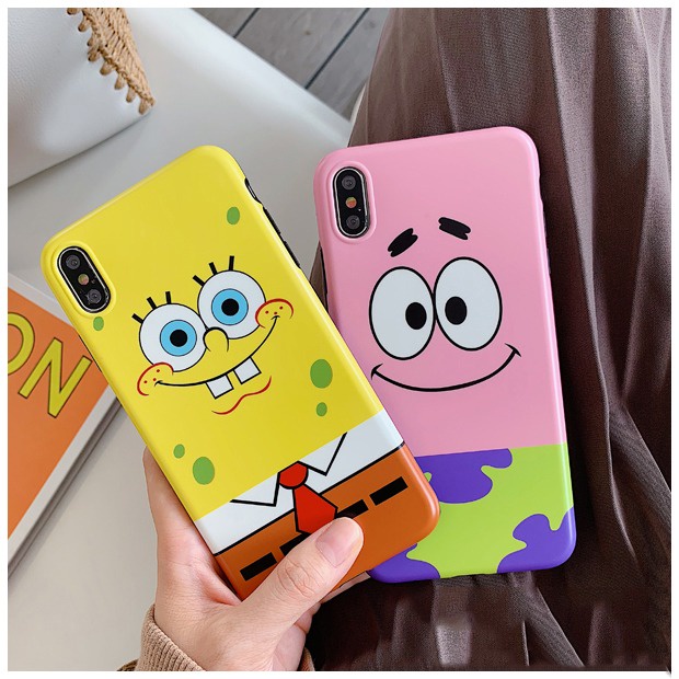 SPONGEBOB hardcase fullprint สําหรับกรณี huawei y6ii one plus 5t moto m nokia 3 5 6 5.1 6.1 plus zen