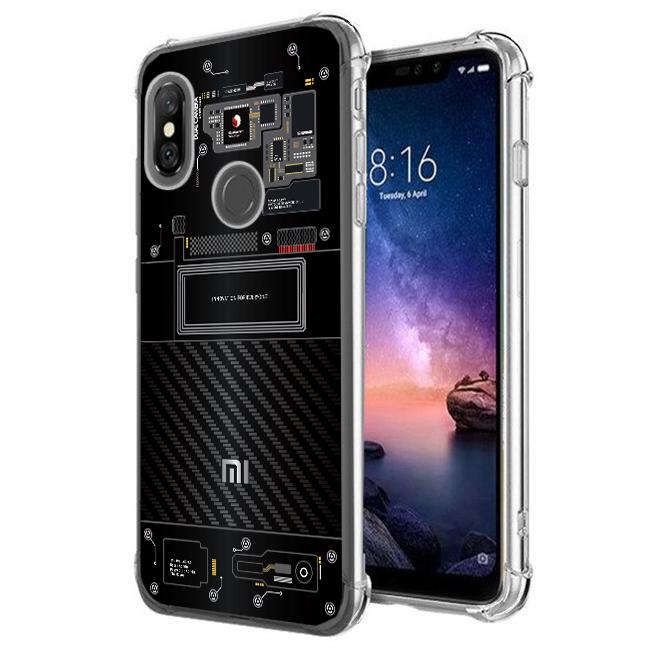 เคส สำหรับ Xiaomi Redmi Note 6 Pro [Explorer Series] 3D Anti-Shock Protection TPU Case