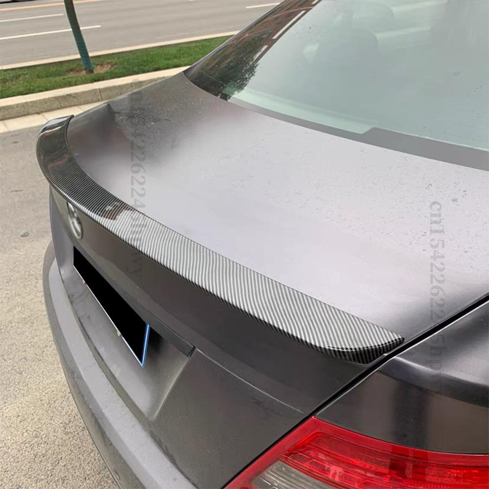 AMG GT สไตล์ด้านหลังสปอยเลอร์ Wing Splitter อุปกรณ์ปรับแต่งจัดแต่งทรงผมสําหรับ Mercedes Benz C W204 2007 2008 2009 2010 2011 2012 2013 2014 C180 C200 C250 C280 C300