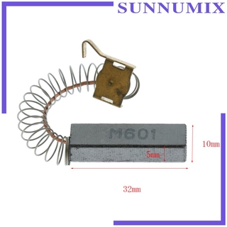 ( Sunnimix ) อุปกรณ์เสริมอะไหล่แปรงถ่านคาร์บอน 2 Count Power Motor