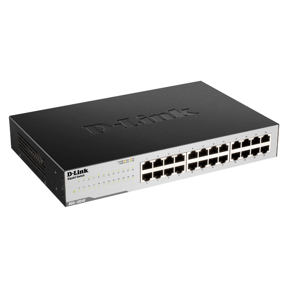 D-link 24 Port Gigabit Unmanaged Switch (DGS-1024C)