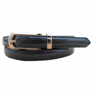 Fin 1 เข็มขัด เข็มขัดผู้หญิง Womens Belt เข็มขัดสตรี No. B221ZX - สีดำ