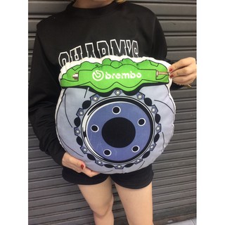 หมอน หมอนอิง หมอนนั่งเล่น หมอนลายbrembo ใหญ่