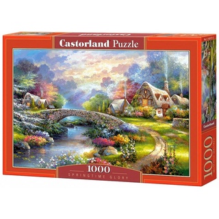 จิ๊กซอว์ Castorland - Springtime Glory  1000 piece  (ของแท้  มีสินค้าพร้อมส่ง)