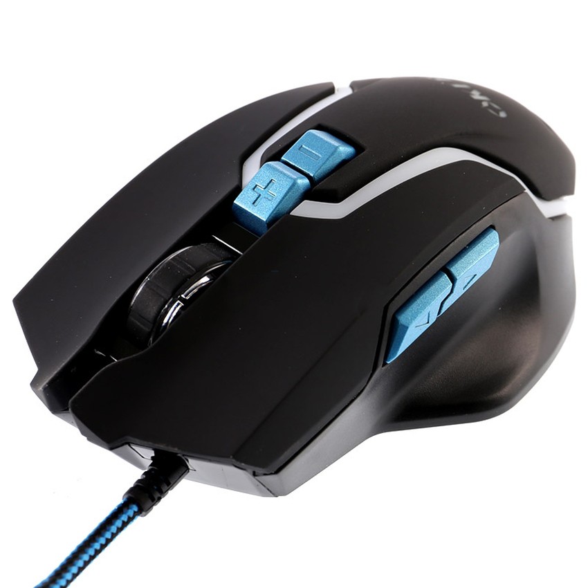 RAPOO USB Optical Mouse GM-768 Gaming (Black/Blue)