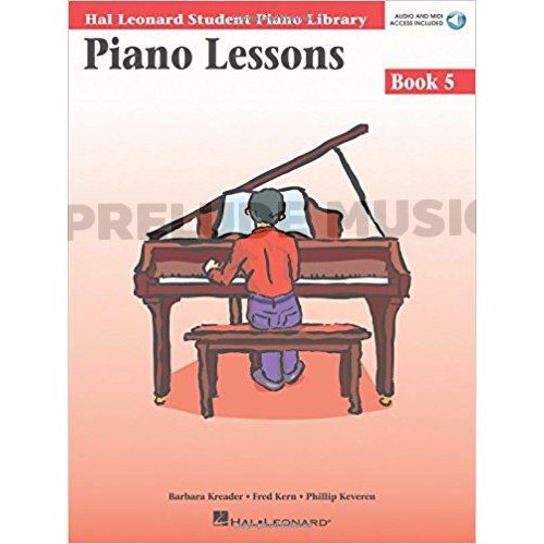 Hal Leonard Piano Lessons, Book 1-5 +Online Audio ราคา ถูกที่สุด ดีลบีเคเค แกลเลอรีภาพที่ 6