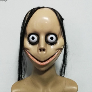 พร้อมส่ง หน้ากากคอสเพลย์ The Horror Scary Mask Momo Challenge สําหรับปาร์ตี้ฮาโลวีน