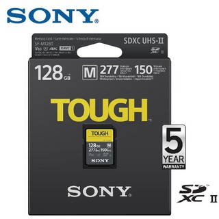 Sony 128GB SDXC UHS-II M-Series 277MB/s