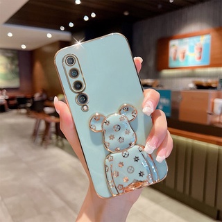 Xiaomi Note10 / Note10 Pro / 10 / 10s / 10 Lite แฟชั่น หมี ตัวยึด เคสโทรศัพท์ กันกระแทก