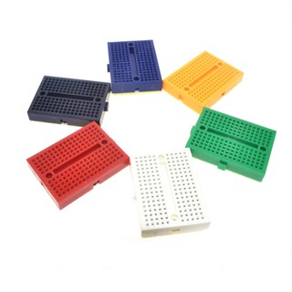 บอร์ดทดลอง โฟโต้บอร์ด โพรโทบอร์ Breadboard SYB-170 ขนาด 35x46 mm.