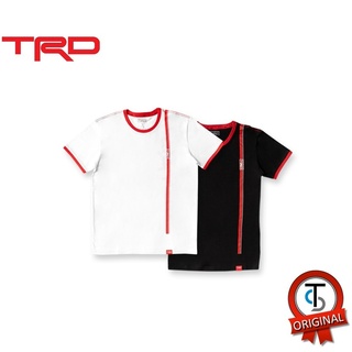 [ลดกระหน่ำ] TRD Tee 19 Design เสื้อยืด ทีอาร์ดี รุ่น ทีสิบเก้า ดีไซน์ สีดำ/ขาว