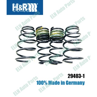 H&amp;R สปริงโหลด lowering spring นิสสัน NISSAN Almera young N16 1.8 ปี 2001 เตี้ยลง 35 mm.