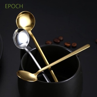 Epoch เครื่องมือช้อนกาแฟสแตนเลสสําหรับบาร์ไอศกรีม / บนโต๊ะอาหารหลากสี