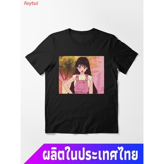 เสื้อยืดผ้าฝ้ายพิมพ์ลายขายดี เสื้อยืดผ้าฝ้ายDiscount  เซเลอร์มูน Sailor Moon อนิเมะ พระจันทร์ กระต่าย กะลาสี  Sailor Moo