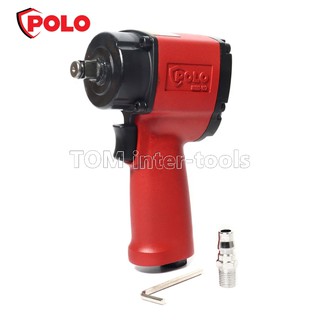 บล็อกลม POLO 1/2" MINI-117 (คอสั้น)  บล็อกลม JUMBO HAMMER แท้