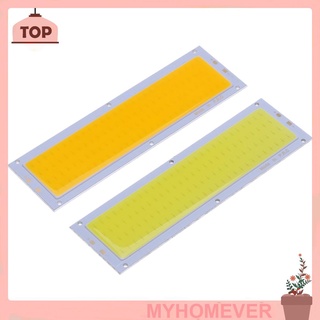 Myhome 12V 10W COB แผงไฟ LED แถบไฟ หลอดไฟ 120X36 มม. สีขาวอบอุ่น / สีขาว