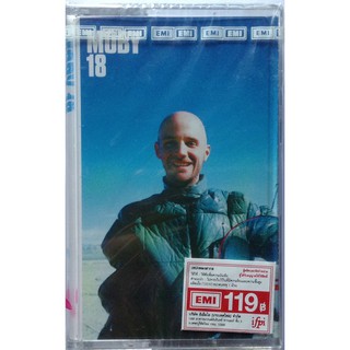 Cassette Tape เทปคาสเซ็ตเพลง Moby 18 ลิขสิทธิ์ ซีล