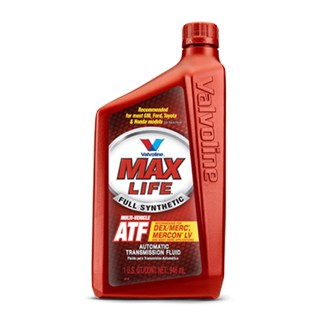 น้ำมันเกียร์ น้ำมันเกียร์ออโต้ สังเคราะห์แท้ วาโวลีน แมกซ์ไลฟ์ เอทีเอฟ Valvoline Maxlife ATF ขนาด 0.946 ลิตร