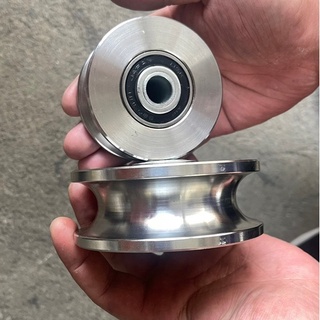 ล้อสแตนเลส ร่องเพลา กว้างพิเศษ 3